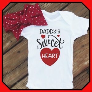 ❤️NWT❤️ “Daddy’s Sweet Heart❤️Onesie❤️